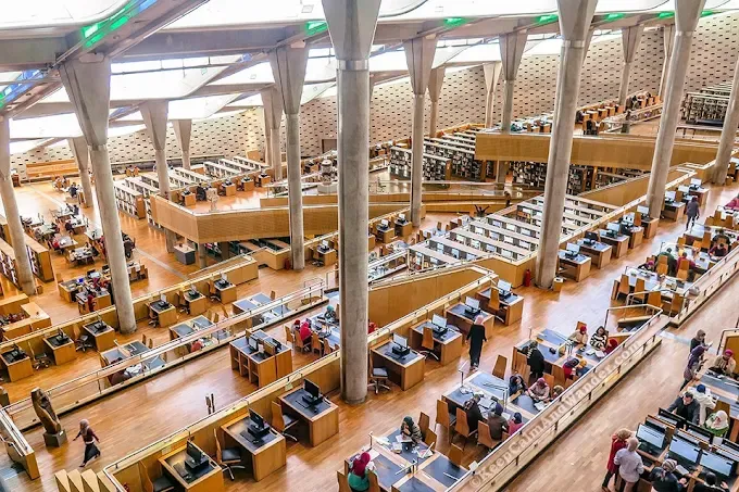 Discover the Bibliotheca Alexandrina during your Old Town Alexandria tour